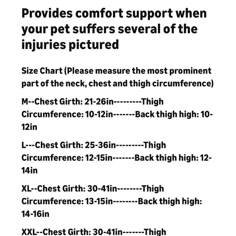 NWT Furtent Dog Knee Brace with Cruciate Ligament Injuries